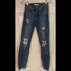 Eunina Clara High Rise Skinny Crop